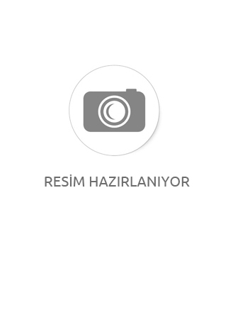 Güneş Desenli Bisiklet Yaka T-shirt Beyaz