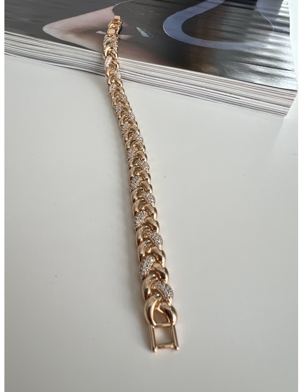 Pervin Çelik Xuping Vip Seri Taş Detaylı Bileklik