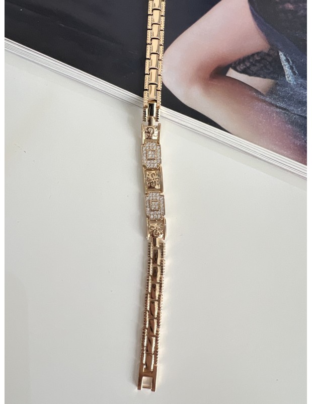 Pervin Çelik Xuping Vip Seri Taş Detaylı Bileklik