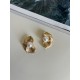 Premium Kalite Gold İnci Detaylı Küpe