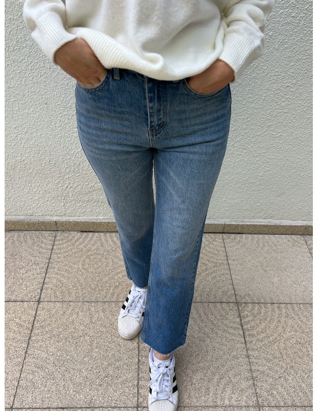 Zara Kesik Paça Jean Pantolon