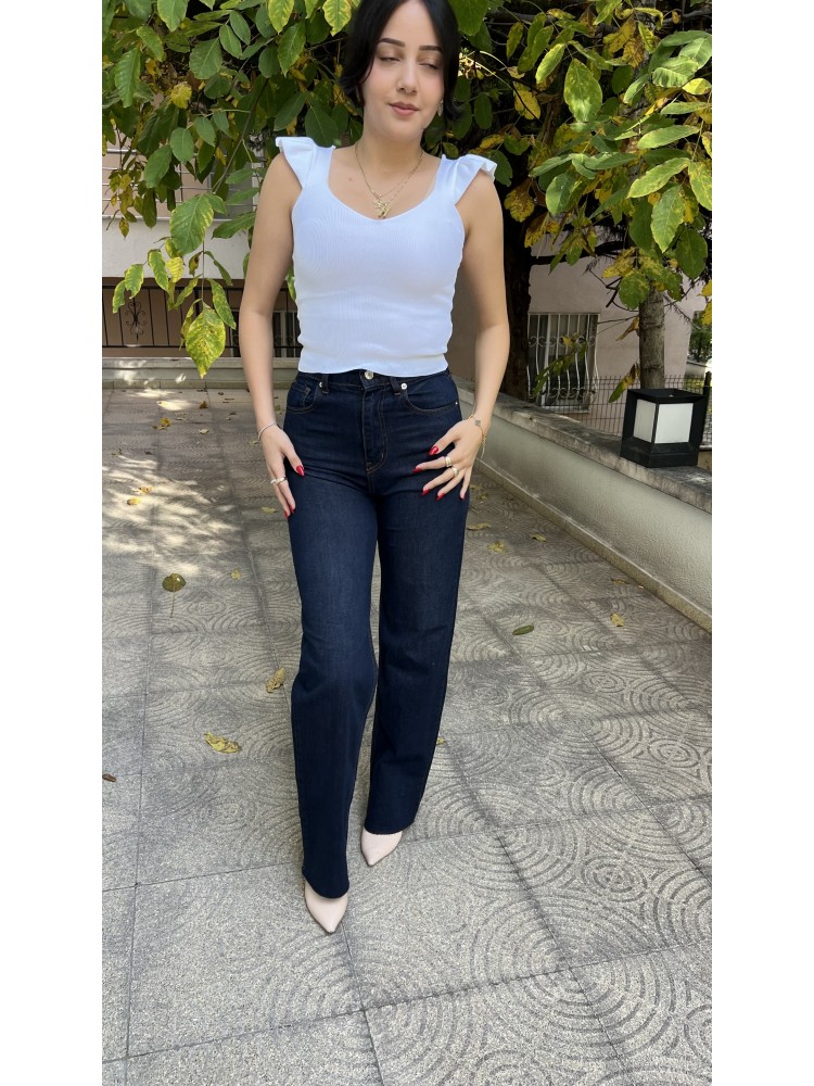 Premium Kalite Lacivert Zara Orijinal Marka  Jean Pantolon