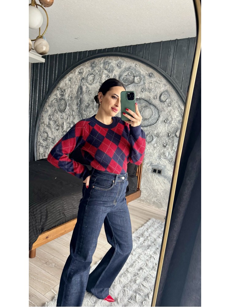 Pervin Çelik Lacivert Premium Kalite Orijinal Marka Full Likralı Jean Pantolon