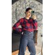 Pervin Çelik Lacivert Premium Kalite Orijinal Marka Full Likralı Jean Pantolon