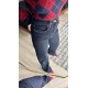 Pervin Çelik Lacivert Premium Kalite Orijinal Marka Full Likralı Jean Pantolon