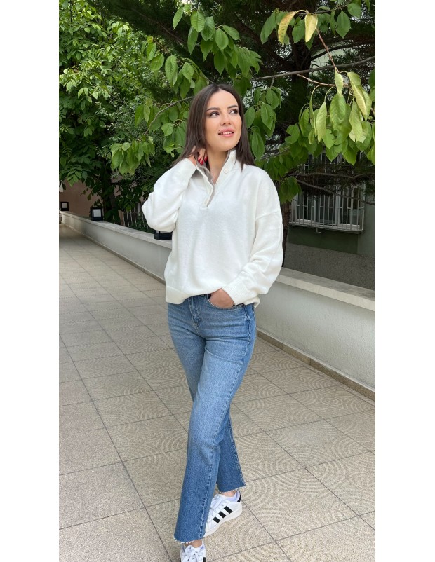 Zara Kesik Paça Jean Pantolon